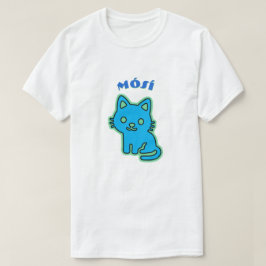 Camiseta Mósí - gato adentro