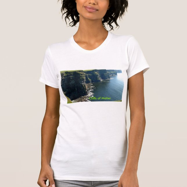 Camiseta MOSMoher8722, acantilados de Moher (Anverso)