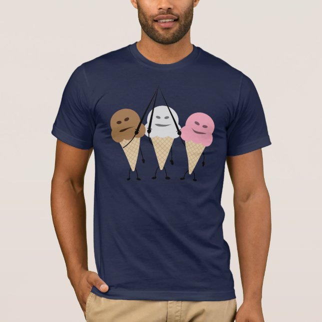 Camiseta Mosqueteros napolitanos (Anverso)