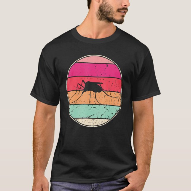Camiseta Mosquitero retro Mosquito ventilado mosquitero de  (Anverso)