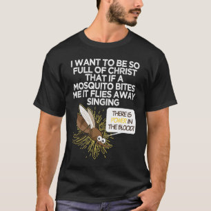 Camiseta Mosquito Cristiano  Chistes Malos Religiosos Crist