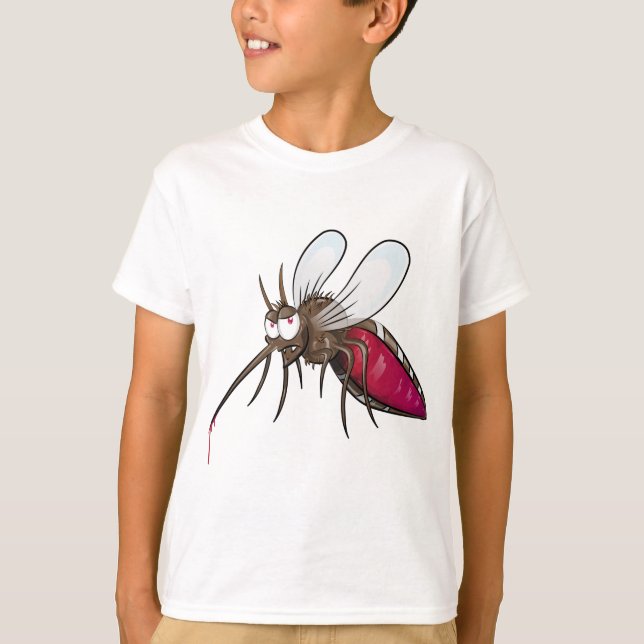 Camiseta Mosquito del dibujo animado (Anverso)
