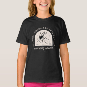Camiseta Mosquito divertido de camping campamento de verano
