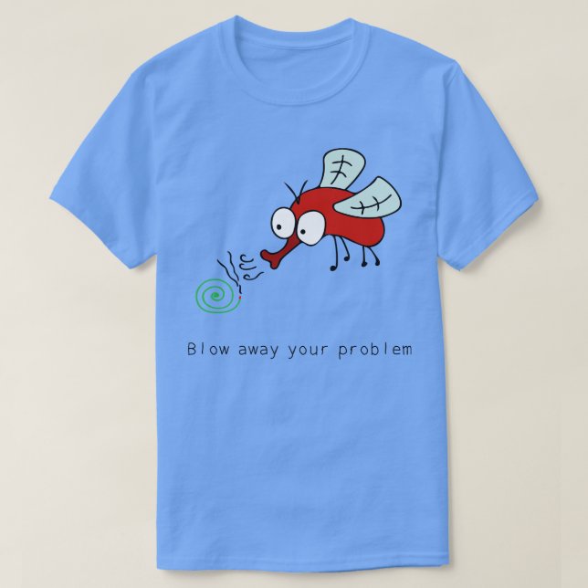 Camiseta Mosquito gracioso (Diseño del anverso)