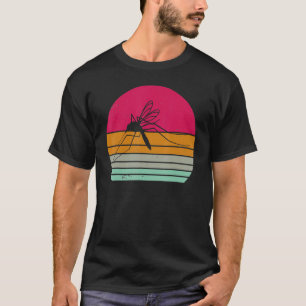 Camiseta Mosquito retro mosquito vintage Silhouette Animal