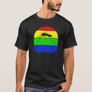 Camiseta Mosquito retro mosquito vintage Silhouette Animal