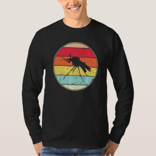 Camiseta Mosquito retro Mosquito Vintage Silhouette Animal