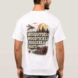 Camiseta Mosquitos Garrapatas Ácaros Mosquitos Del