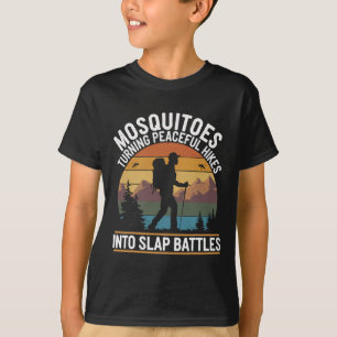 Camiseta Mosquitos Paseos Tranquilos Batallas de Golpes Pas