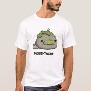 Camiseta Moss-tache Funny Mustache Pun