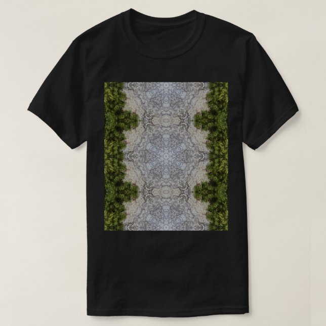 Camiseta Moss verdes y arte de la naturaleza terrestre (Diseño del anverso)