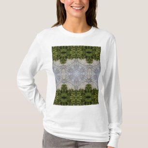 Camiseta Moss verdes y arte de la naturaleza terrestre