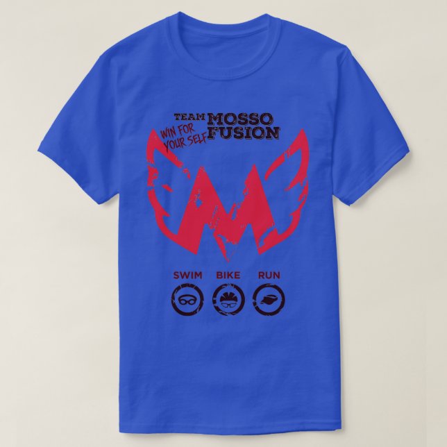 Camiseta MossoTeam Triathlon (Diseño del anverso)