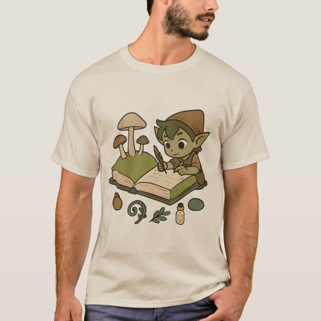 Camiseta Mossy Goblincore Writer’s (Anverso)