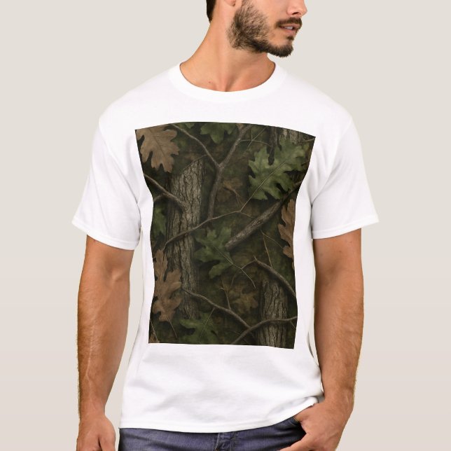 Camiseta Mossy Oak Camouflage (Anverso)