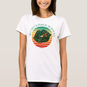 Camiseta Most likely to drink all the green beer