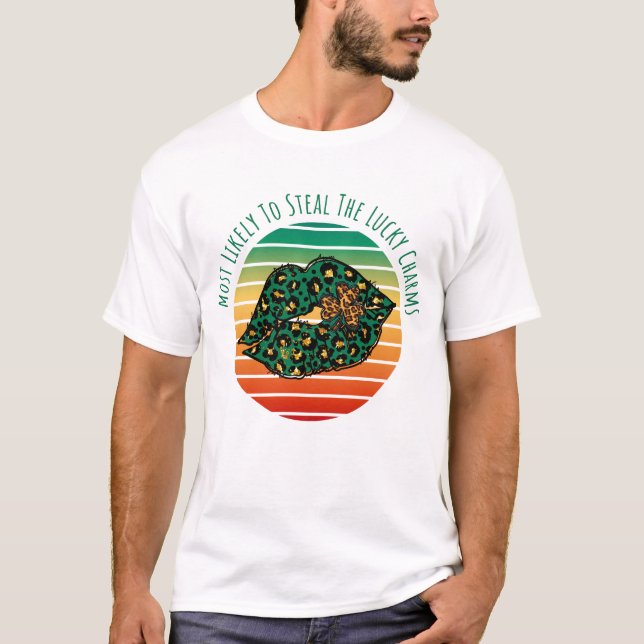 Camiseta Most Likely To Find A Lucky Charms (Anverso)