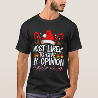 Camiseta Most Likely To Give My Onion Funny Christmas 