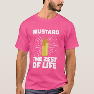 Camiseta Mostaza El más puro de la vida, diversión de barba
