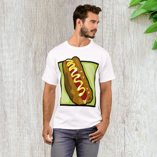 Camiseta Mostaza En Un Hotdog