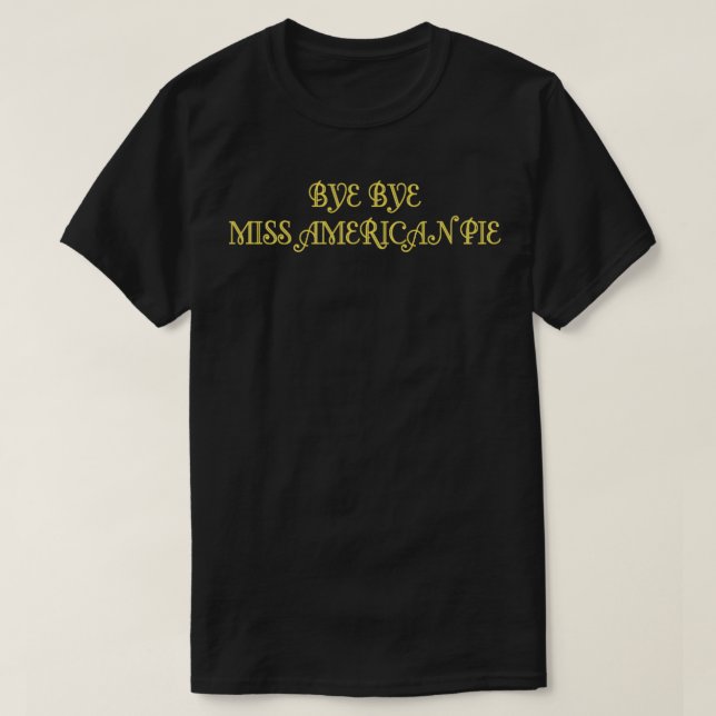Camiseta Mostaza pie americana (Diseño del anverso)
