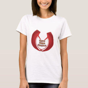 Camiseta Mostrar algunas imágenes de respeto