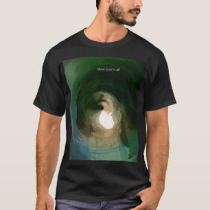 Camiseta Mostrar Amor A Todos - Arte Resumen Verde