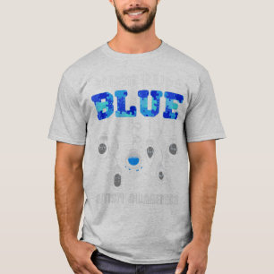 Camiseta Mostrar apoyo a la conciencia del autismo con este