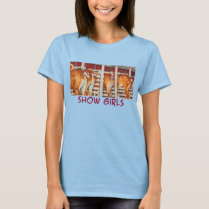 Camiseta Mostrar Chicas - Caballos belgas