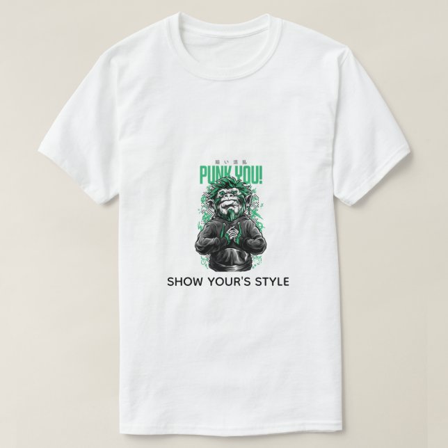 CAMISETA MOSTRAR EL ESTILO DE TU (Diseño del anverso)