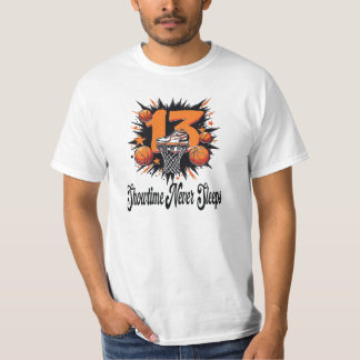 Camiseta Mostrar el tiempo nunca duerme