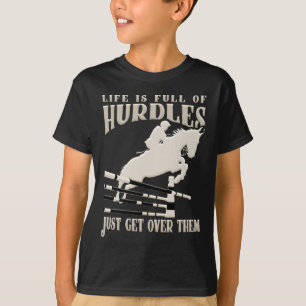 Camiseta Mostrar Jumping A Caballo Rider Ecuestrista Riendo