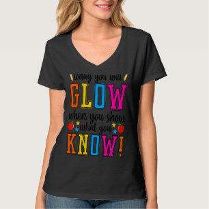 Camiseta Mostrar lo que sabes el día de prueba de exámenes 