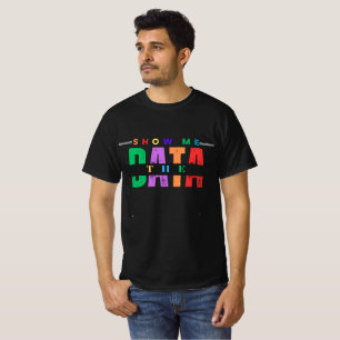Camiseta Mostrar los datos