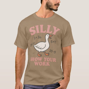 CAMISETA MOSTRAR SILLY TU TRABAJO