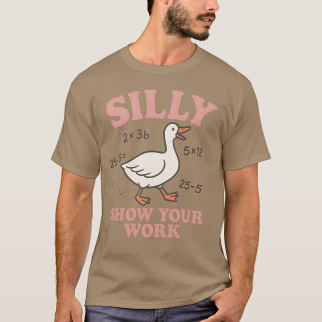 CAMISETA MOSTRAR SILLY TU TRABAJO (Anverso)