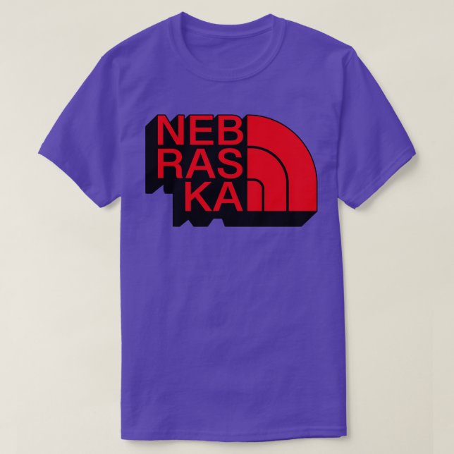 Camiseta Mostrar su apoyo a Nebraska (Diseño del anverso)