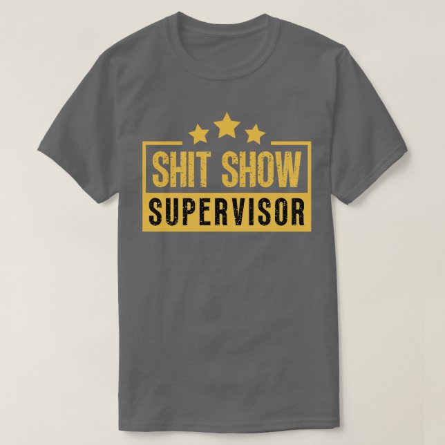 Camiseta Mostrar Supervisor 2 (Diseño del anverso)