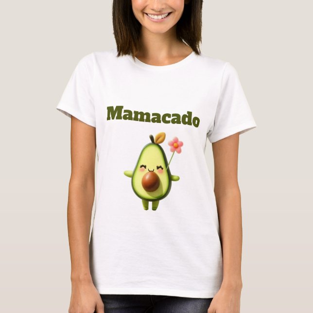 Camiseta Mostrar tu amor: Mamacado T-Shirt para las esposas (Anverso)
