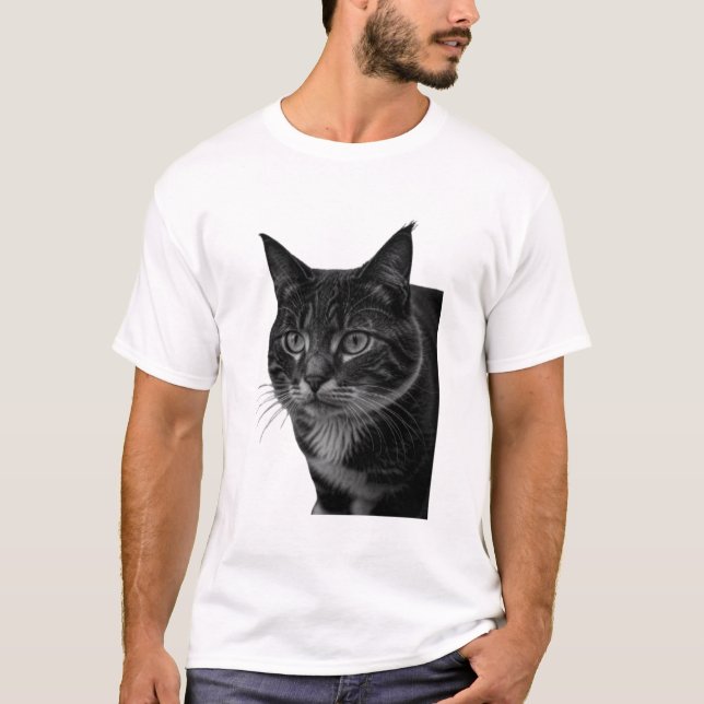 Camiseta Mostrar tu amor por los gatos con este estilo (Anverso)