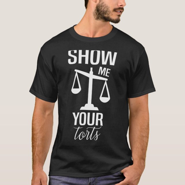 Camiseta Mostrar tu ley de graduados de la Facultad de Dere (Anverso)