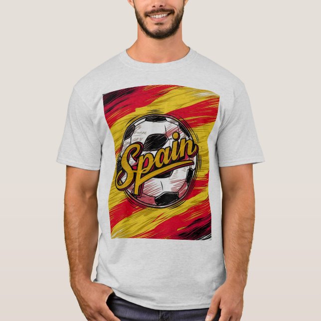 Camiseta Mostrar tu orgullo español (Anverso)