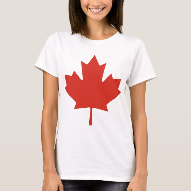 Camiseta Mostrar tus colores - Canadá (Anverso)