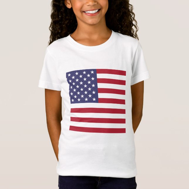 Camiseta Mostrar tus colores - Estados Unidos (Anverso)