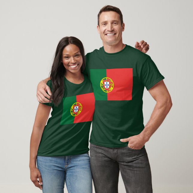Camiseta Mostrar tus colores - Portugal (Unisexo)