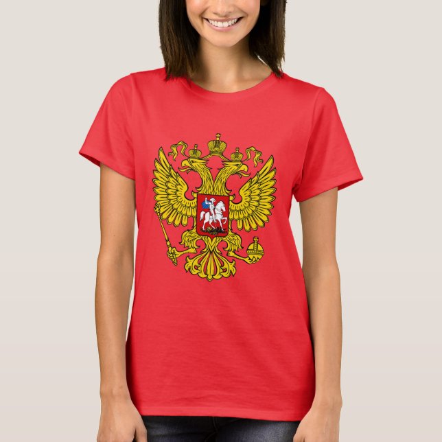 Camiseta Mostrar tus colores - Rusia (Anverso)