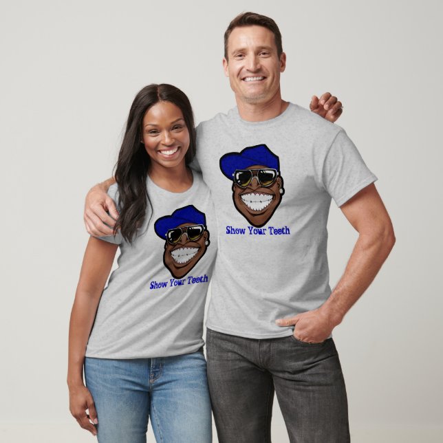 Camiseta Mostrar tus dientes (Unisexo)