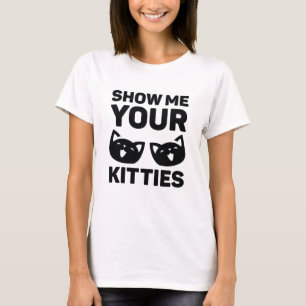 Camiseta Mostrar tus gatitos