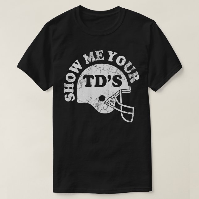 Camiseta Mostrar tus TDs (Diseño del anverso)