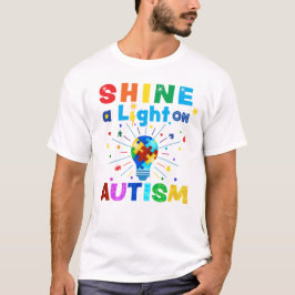 Camiseta MOSTRAR una luz sobre el AUTISMO